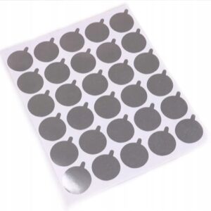 NAKLEJKI/PODKŁADKI Aluminiowe pod klej 2,5cm