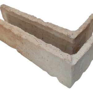 Narożnik ceglany beżowo-pomarańczowy