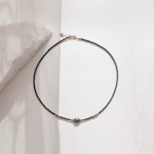 Naszyjnik Dark Ocean kyanit