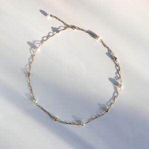 Choker Goldie z perłą