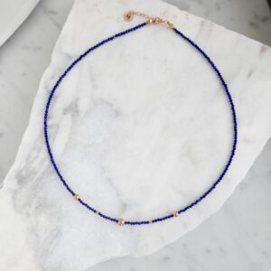 Naszyjnik Poppy lapis lazuli