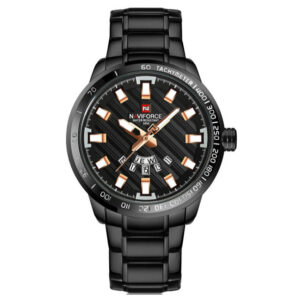 Zegarek Naviforce Patriot czarny-złoty