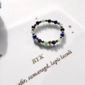 Pierścionek elastyczny znak zodiaku byk