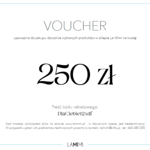Karta podarunkowa 250 zł