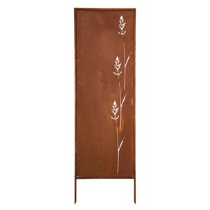 Panel Ogrodowy Parawan Osłona Corten Krzew 160 x 50 cm