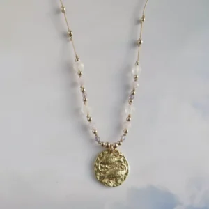 Naszyjnik ze znakiem zodiaku ryby