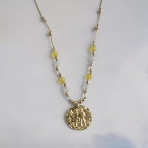 Naszyjnik ze znakiem zodiaku bliźnięta