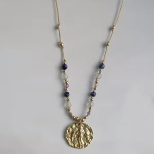 Naszyjnik ze znakiem zodiaku panna