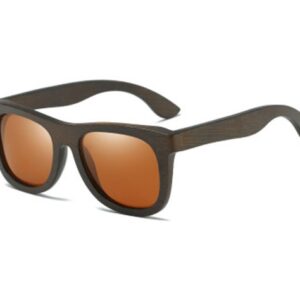 Drewniane okulary przeciwsłoneczne B07- brązowe – bambus