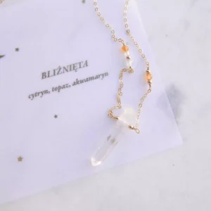 Naszyjnik znak zodiaku bliźnięta