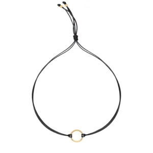 Bransoletka czarna dobra karma