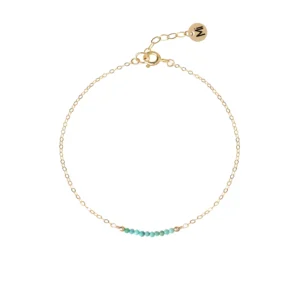 Bransoletka z turkusem Tiny