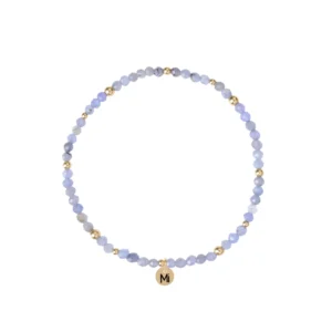 Bransoletka elastyczna z tanzanitem S