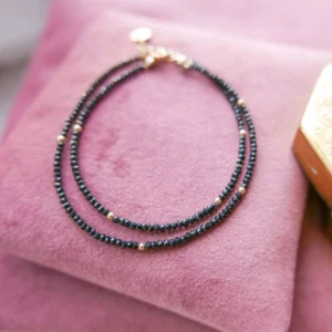 Bransoletka spinel podwójna