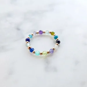 Pierścionek elastyczny aqua candy