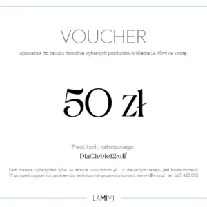 Karta podarunkowa 50 zł