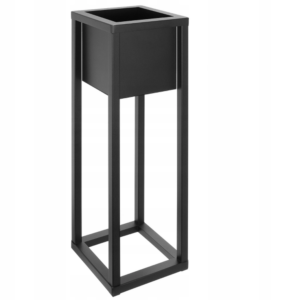 Donica Loft Kwietnik Metalowy Stojak Na Kwiaty 100 cm Doniczka Osłonka