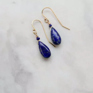 Kolczyki lapis lazuli No. 130