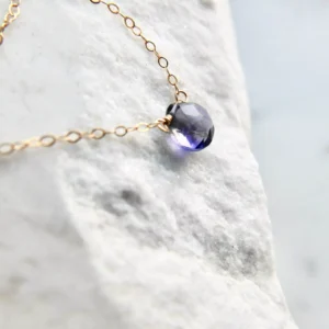 Naszyjnik mini iolit