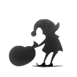 Skrzat z Prezentami Świąteczny Figurka na Stół Świąteczny Boże Narodzenie