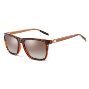 Okulary przeciwsłoneczne aluminiowe M02- panterki