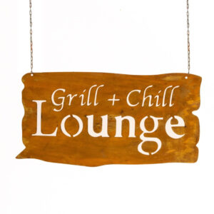 Zawieszka Grill Chill Lounge Strefa Relaksu Chill Zone Corten Ogród Taras