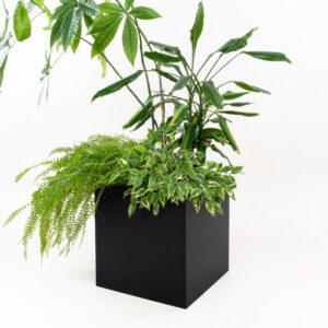 Kwietnik Stojący Metalowy Loft Wysoki Donica Duża Osłona Na Taras Ogród 25 cm