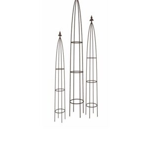 Zestaw Pergoli Ogrodowej Obelisk Ogrodowy na Róże Podpora Krzewu 180 cm Wysokości