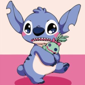 OBRAZ MALOWANIE PO NUMERACH DLA DZIECI 20X20 cm MKIDS048