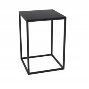 Stolik Pomocniczny Loft 35 x 35 Czarny