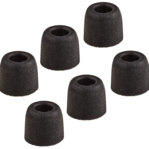 Crystalline Audio Crystal Tips MM (średni rdzeń, rozmiar M, 3 pary)