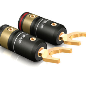 Viablue T6s Spades – wtyki widełkowe kpl. 4szt.