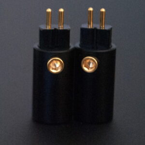 PLUSSOUND wtyki 2pin 0,78 mm cryo pozłacane (para)