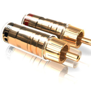 Wtyki ViaBlue TS RCA (4 szt.)