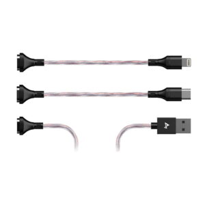 IKKO ITM-IKKOFFL przewody premium USB-C, USB-A i Lightning dla ITM01 Zerda