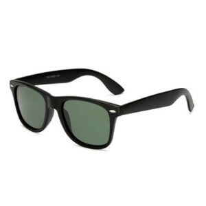 Okulary przeciwsłoneczne D01 matowe ciemno-zielone