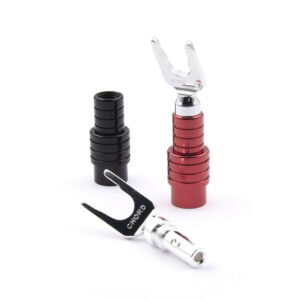 Chord Ohmic wtyk widełkowy zaciskany (para)