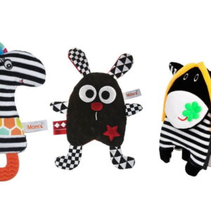 Zestaw, Króweczka Sensoryczna, Szeleścik z Gwiazdką i Tymek Piszczek z Gryzakiem