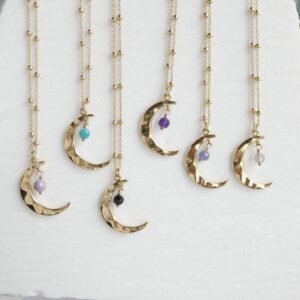 Naszyjnik z księżycem LUNA stone