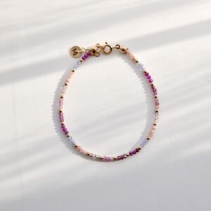 Bransoletka Pink Stone Candy