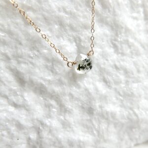 Naszyjnik mini kwarc piegowaty