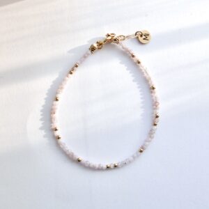 Bransoletka z kunzytem Powder