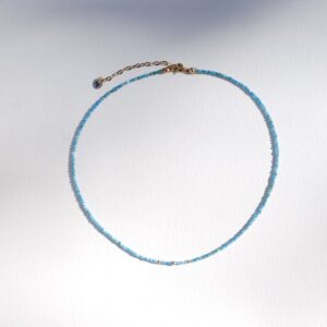 Naszyjnik choker stone apatyt