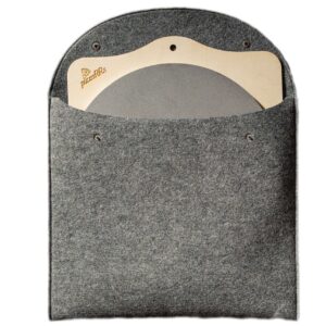 Zestaw #6 Stal do pizzy okrągła 8 mm + łopata do pizzy + pokrowiec