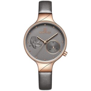 Zegarek damski na pasku Naviforce Rosie Grafitowy