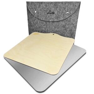 Zestaw #7 Stal do pizzy prostokątna 6 mm + łopata do pizzy + pokrowiec