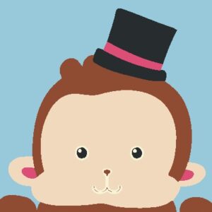 OBRAZ MALOWANIE PO NUMERACH DLA DZIECI 20X20 cm MKIDS047