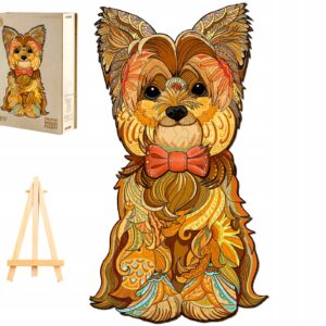 PUZZLE DREWNIANE DLA DOROSŁYCH DUŻE 280 ELEMENTÓW YORK W DREWNIANYM PUDEŁKU