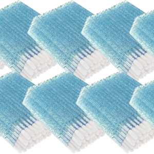 10x Aplikatory Welurowe Brokat 50szt. Niebieskie