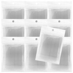 Aplikatory do rzęs jednorazowe Bezwłókienkowe Microbrush Kryształ 1000szt.